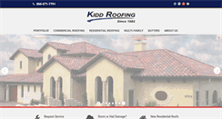 Desktop Screenshot of kiddroof.com